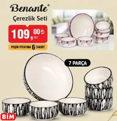 BENANTE ÇEREZLİK SETİ BENANTE ÇEREZLİK SETİ